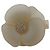 Fermaglio Camelia Alexandre de Paris Beige Acetato