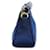 Borsa a spalla in nylon blu Prada - vista 3