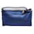 Borsa a spalla in nylon blu Prada - vista 5