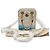 Bolsa Mini Matelassé Gucci Marmont Branco - vista 11