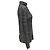 Top a collo alto a maniche lunghe nero / argento specchiato di Prabal Gurung - vista 2