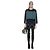 Abrigo Missoni de lana rosa turquesa y negro Azul - vista 2