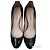 Décolleté Prada con plateau in vernice nera Nero