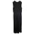 Vestido maxi sin mangas con efecto de capas en viscosa negra de Diane Von Furstenberg Negro - vista 3