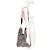Simonetta Ravizza Tracolla Candy Mink Fur Grey Pink Shoulder Strap Tote Bag - view 2