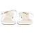 Jacquemus Le Sandali Bianchi Minimalisti con Tacco Decorativo a Palla Eu38 - vista 4