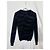 Suéter de lã preto com gola redonda impressa MCQ de Alexander McQueen - vista 17