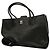 Chanel Executive Leder Tote Bag Schwarz