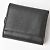 Christian Dior Navy Leder Dreifach-Brieftasche Marineblau - Ansicht 4