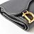 Christian Dior Navy Leder Dreifach-Brieftasche Marineblau - Ansicht 7