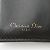 Christian Dior Navy Leder Dreifach-Brieftasche Marineblau - Ansicht 9