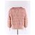 Chanel Stupenda Giacca in Tweed di Vimini Rosa - vista 6