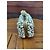 Alexander McQueen: clutch a forma di teschio decorata con perle Beige - vista 3