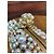 Alexander McQueen: clutch a forma di teschio decorata con perle Beige - vista 8