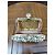 Alexander McQueen: clutch a forma di teschio decorata con perle Beige - vista 9