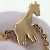 Bracciale charm con motivo giraffa Christian Dior - vista 4