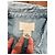 Ralph Lauren Chambray Bluse mit Rüschen hellblau Baumwolle - Ansicht 3