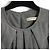 Balenciaga 2011 Top FR42 Ghesquiere Grey Wool Fold Top UK14 US12 - view 2