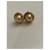 Orecchini Chanel oro e acciaio Gold hardware  - vista 2