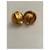 Orecchini Chanel oro e acciaio Gold hardware  - vista 3