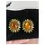 Autre Marque Barol Paris BO Fancy Clip Earrings Citrine and Green Golden Orange - view 2