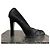 Décolleté Valentino in pelle stile pony e vernice nera Nero