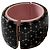 Chanel Spitzenblumenarmband, selten! Schwarz Pink Weiß - Ansicht 3