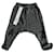 Autre Marque Nununu letter footed baby pants Dark grey Cotton  ref.1640927