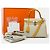 Hermès Borsa HERMES Kelly 25 in Pelle Bianca - 102135 Bianco - vista 2