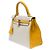 Hermès Borsa HERMES Kelly 25 in Pelle Bianca - 102135 Bianco - vista 5