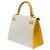 Hermès Borsa HERMES Kelly 25 in Pelle Bianca - 102135 Bianco - vista 6