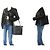 Bolsa de compras CHANEL Caviar PST com corrente, preta acolchoada Preto - vista 12