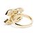 Chanel CC Ring TDD55 Großer Fancy Diamond CC Ring US 7.125 Pristine Golden - Ansicht 3