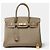 Hermès Sac HERMES Birkin 30 en Cuir Étoupe - 102136 Taupe