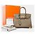 Hermès Sac HERMES Birkin 30 en Cuir Étoupe - 102136 Taupe - vue 2
