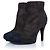 Botas de ante marrón Chanel Castaño