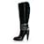 Versace Samtstrap-Stiefel Grün - Ansicht 2