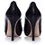 Miu Miu décolleté platform in pelle nera Nero - vista 6