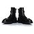 Botas de tobillo planas Hank con hebilla de joya de Jimmy Choo Negro - vista 5