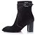Givenchy Schwarze Wildleder-Stiefeletten - Ansicht 2