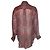 Blusa transparente estampada en paisley roja de Etro Burdeos - vista 3