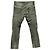 Dsquared2 Distressed Paint Biker Jeans in Grey Cotton Denim - view 2