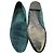Mocassini Burberry in suede teal Verde - vista 9