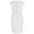 Vestido ajustado sin mangas Calvin Klein en poliéster blanco - vista 3
