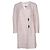 Abrigo de tweed lurex rosa de Chanel
