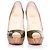 Décolleté platform Banane kaki Christian Louboutin - vista 3