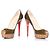 Décolleté platform Banane kaki Christian Louboutin - vista 4