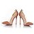 Pumps Plexi nude Gianvito Rossi Marrone Carne - vista 5