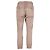Pantaloni in cotone marrone con dettaglio del logo a strisce a contrasto Gucci - vista 3