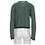 Pullover a righe usurato Gucci in lana verde - vista 8